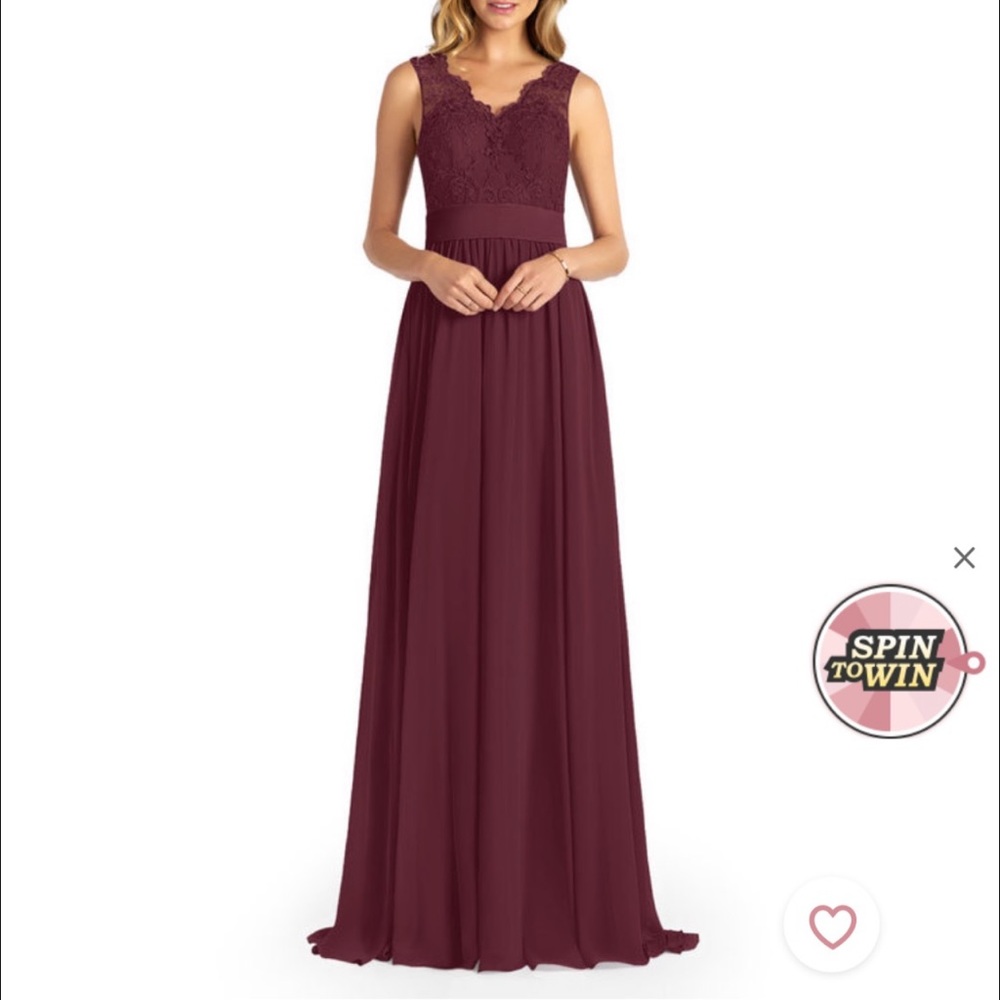 Azazie gertrude dress